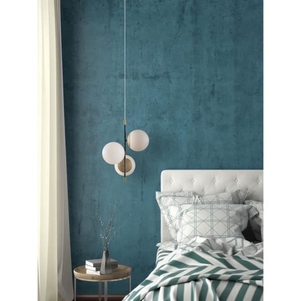 Nostalgi Matte Gold Globe Taklampa, 3 lampor, E14