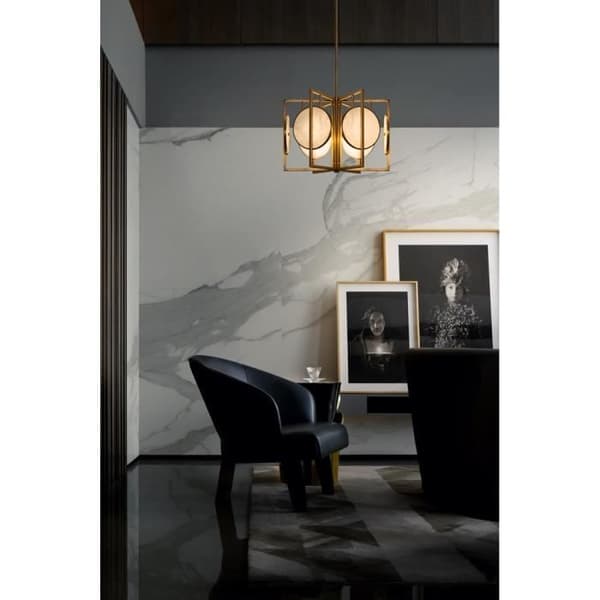 Takplafon - Maytoni - Marmo - Guldmetal - 3 E14-lampor - Modern design