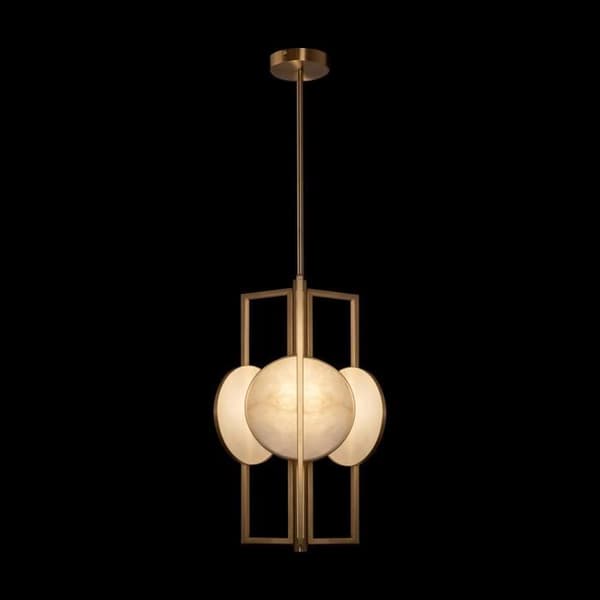 Takplafon - Maytoni - Marmo - Guldmetal - 3 E14-lampor - Modern design