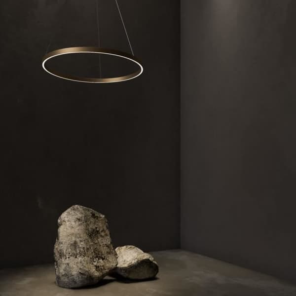 Maytoni Rim Modern Rim Integrerad LED Mässing Ring Pendel Taklampa