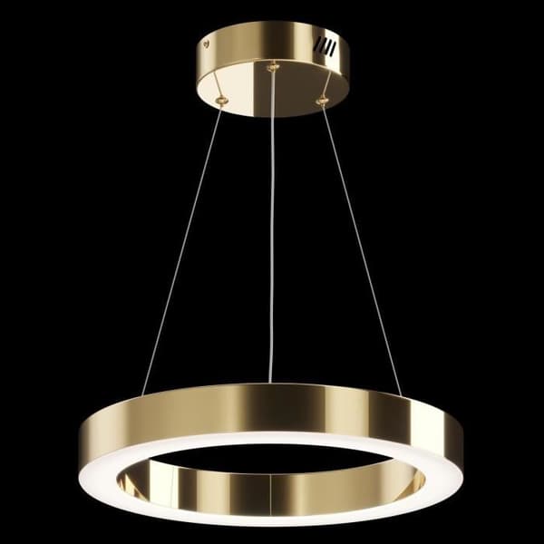 Maytoni Saturno Modern integrerad LED-taklampa i mässing, 2500lm, 4000K