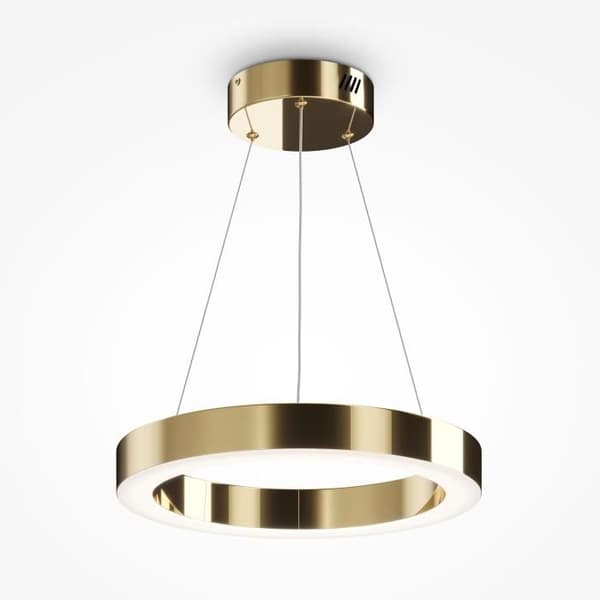 Maytoni Saturno Modern integrerad LED-taklampa i mässing, 2500lm, 4000K
