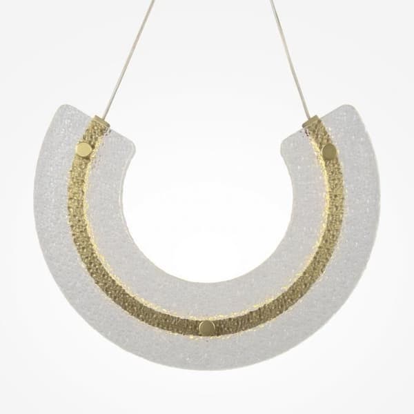 Maytoni Maya I Modern Integrerad LED-taklampa Guld 3000K