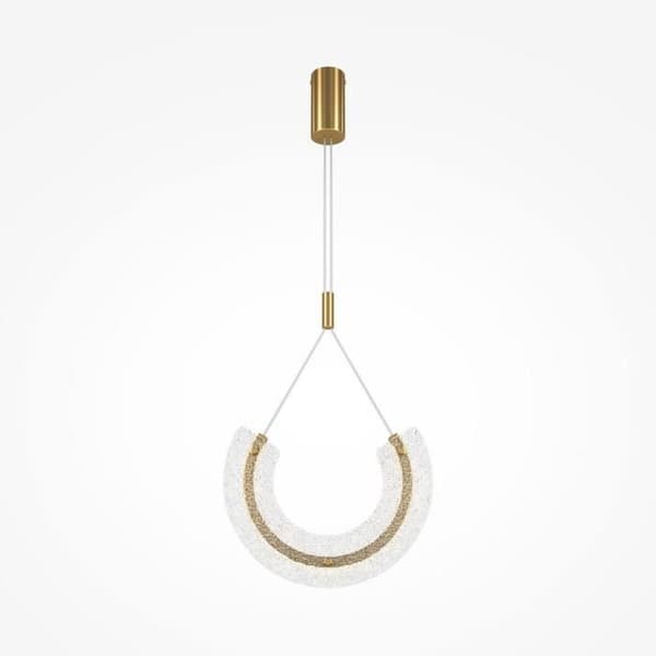 Maytoni Maya I Modern Integrerad LED-taklampa Guld 3000K
