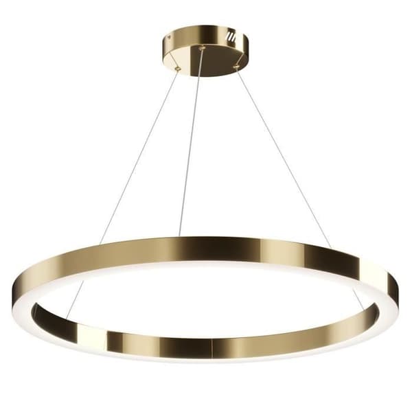 Maytoni Saturno Modern integrerad LED-taklampa i mässing, 4200lm, 4000K