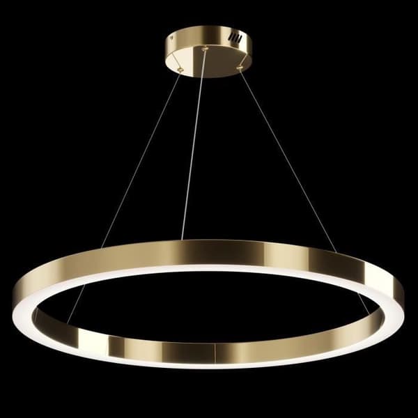 Maytoni Saturno Modern integrerad LED-taklampa i mässing, 4200lm, 4000K