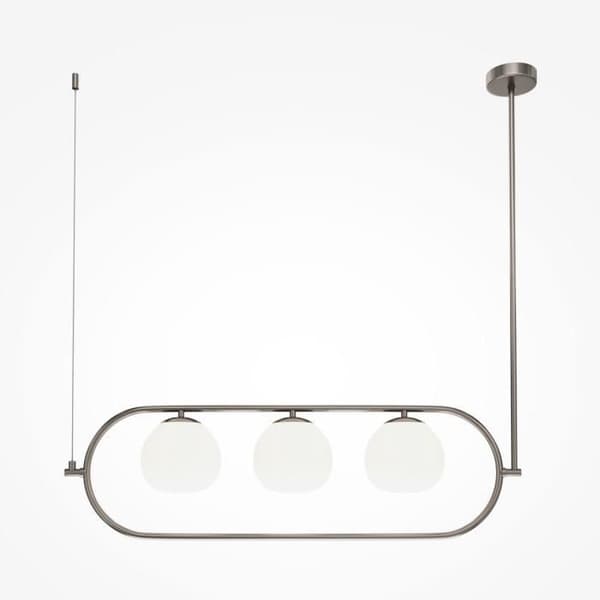 Maytoni Erich Modern 3-Light Globe Taklampa Nickel E14
