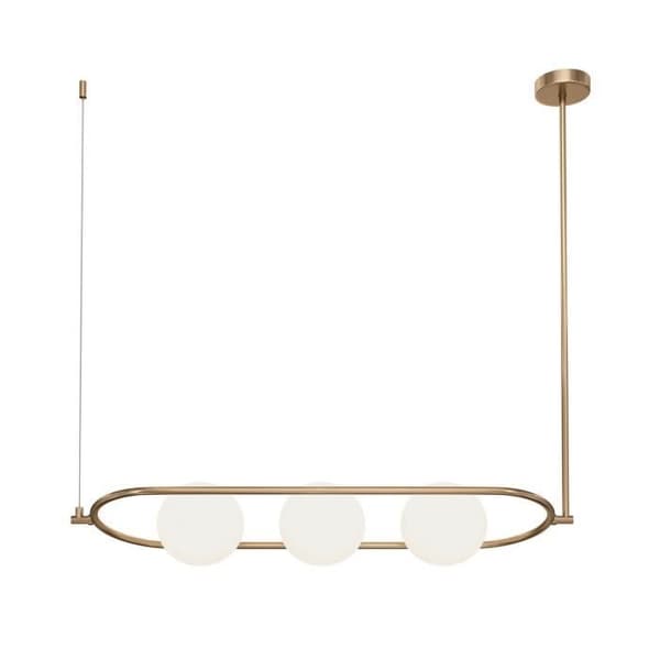 Hängande taklampa - Maytoni - Erich - 3 ljuskällor - Metall - Kontemporär design - E14