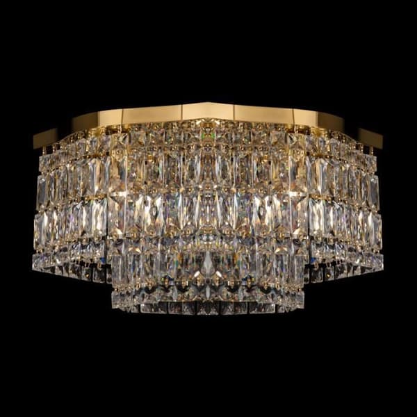 Plafondslampa - Maytoni - Dune - 6 Ljuskällor - Metall - Guld - E14