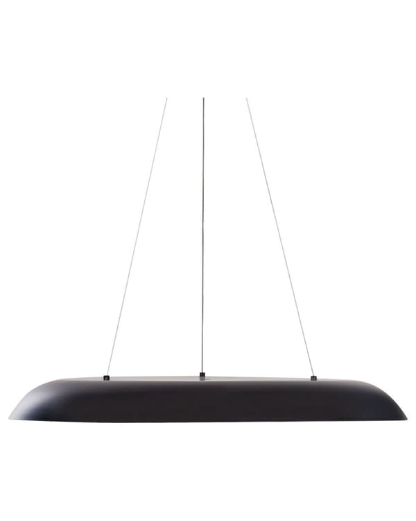 Hänglampa Svart Metall Integrerade LED-Lampor Ring Rund Form Hängande Modern Glamour Belysning Matsal Kök Vardagsrum