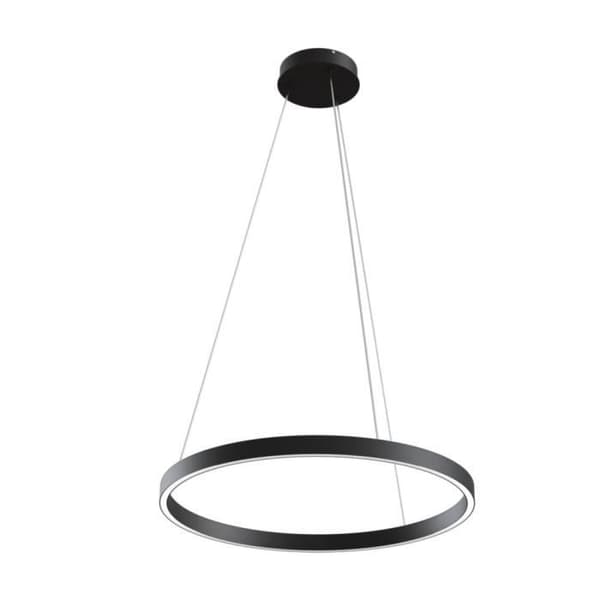 Maytoni Rim Modern Rim Integrated LED Black Ring Pendel Taklampa