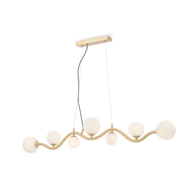 Maytoni Uva Glasskärm för Uva 7-Light Modern Taklampa i guld