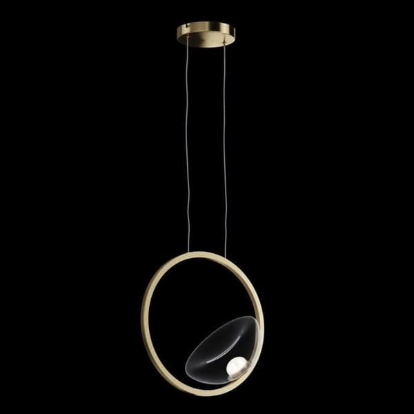 Maytoni Lunare Modern integrerad LED-taklampa mässing 3000K
