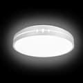 Miniatyrbild 1 av 2: 60W platt LED-taklampa Dimbar RGB-taklampa med fjärrkontroll &amp; Star Design Lampskärm Panellampa för badrum