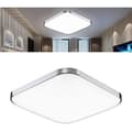 Miniatyrbild 1 av 4: LED-taklampa 12W Ultratunn Modern Silver Vit Super Bright Square