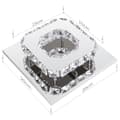 Miniatyrbild 2 av 4: LED Crystal Mirror Chandelier - Rostfritt stål - 12 W