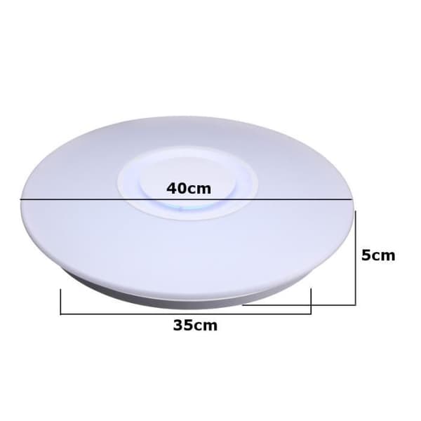 TEMPSA Modern LED-ljuskrona 172SMD - 24 W - Bluetooth - 40 cm