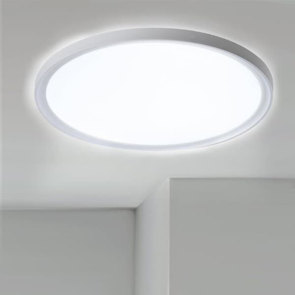 36W LED-takljus - Ultratunn LED-paneltakljus - Panellampa - Hallljus - 28,5 cm Cool White - IP44 Vattentät