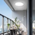 Miniatyrbild 4 av 4: 48W LED-takljus - Ultratunn LED-paneltakljus - Panellampa - Hallljus - 28,5 cm Cool White - IP44 Vattentät