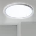 Miniatyrbild 1 av 4: 48W LED-takljus - Ultratunn LED-paneltakljus - Panellampa - Hallljus - 28,5 cm Cool White - IP44 Vattentät