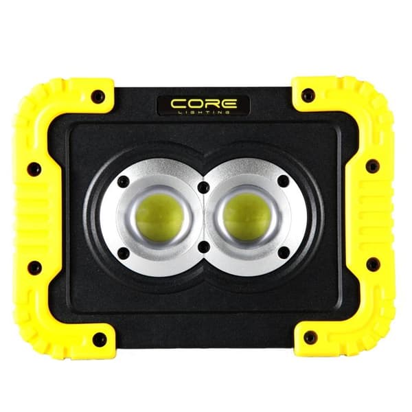Core Rechargeable Worklight Yellow/Black One Size