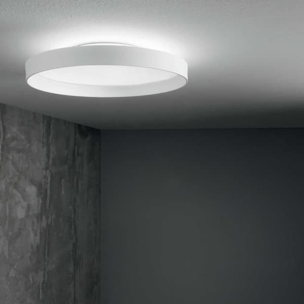 Plafonnier - IDEAL LUX - FLY PL D60 4000K - Ø 600 mm - LED - Vit