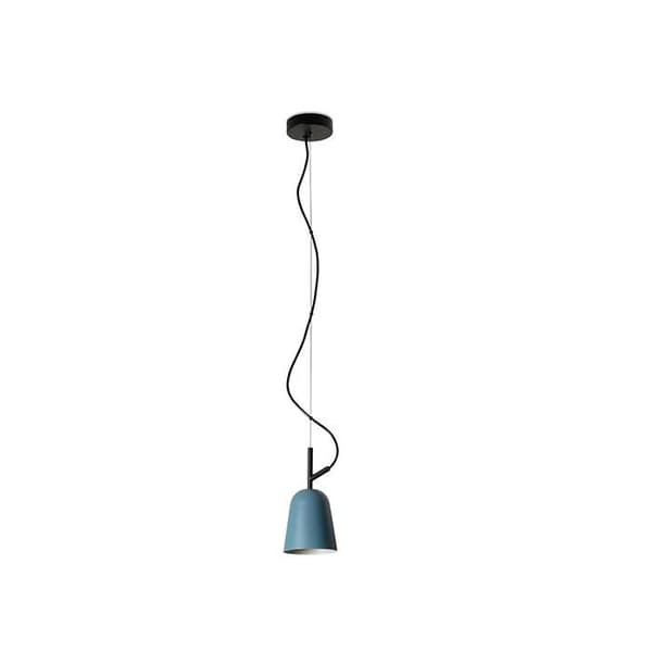 Faro STUDIO 11 cm kupol taklampa, matt svart, blå