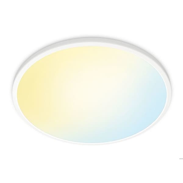 WiZ Wi-Fi taklampa Superslim White, 22W, nyanser av vitt