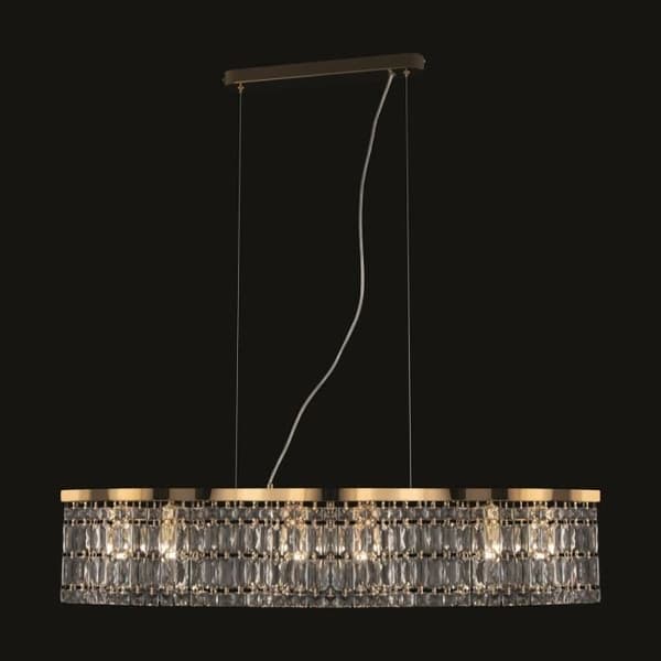 Hängande taklampa - Maytoni - Dune - 6 ljuskällor - Guldmetall - E14 - Modern design