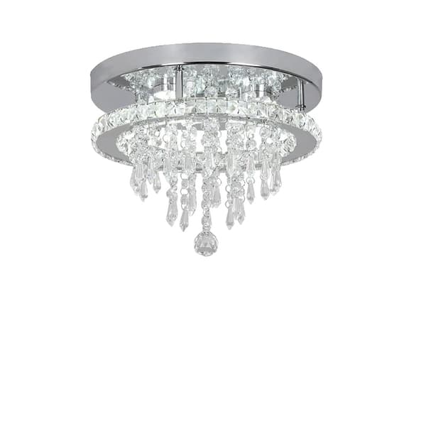 Modern Kristallkrona, 31W LED, Fjärrkontroll Dimbar,Dia30cmA, Kallvit Dia30cmA 4