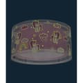 Miniatyrbild 3 av 4: Plafonnier barn Licornes - DALBER - Mönster licornes - L 33 cm - H 17 cm - Rosa