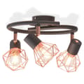 Miniatyrbillede 1 af 9: loftlampe med 3 LED-pærer 12 W