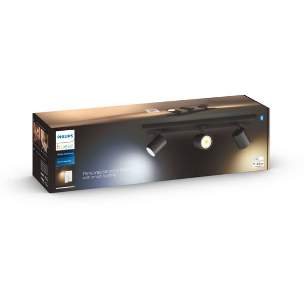 Philips Hue WA Runner Trippel Spot 3x4,2W Sort