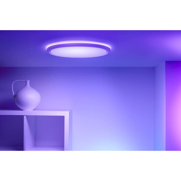 WiZ SuperSlim Taklampe 22W RGB Hvit