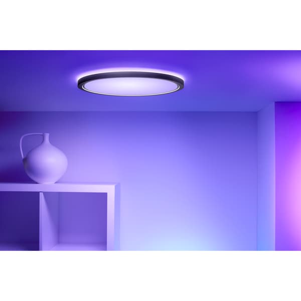 WiZ SuperSlim Taklampe 32W RGB Sort