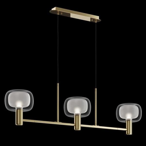 Maytoni Vision Modern 3-Light Gold E14 taklampa