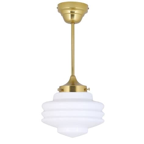 Pendant Lamp Valter Brass/Opal White