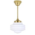 Pikkukuva 2 / 6: Pendant Lamp Valter Brass/Opal White