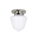 Pikkukuva 1 / 4: Bathroom Ceiling Lamp Signe Nickel/Opal White