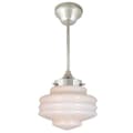 Miniatyrbild 1 av 5: Taklampa m. Stång Valter Nickel/Opal Beige