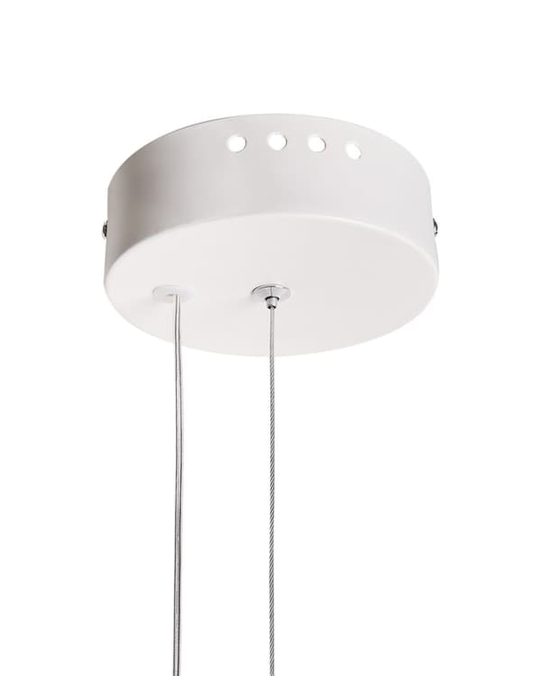 Pendellampa LED Taklampa Vit Metallskärm Öppen Glödlampa Belysning Hängande Ljus