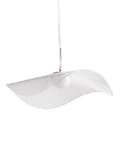 Miniatyrbild 1 av 9: Pendellampa LED Taklampa Vit Metallskärm Öppen Glödlampa Belysning Hängande Ljus