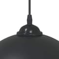 Miniatyrbillede 10 af 11: vidaXL pendellamper 2 stk højdejusterbar E27 Ø 30 cm metal sort