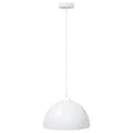 Miniatyrbild 6 av 11: vidaXL Pendellampa 2 st höjdjusterbar E27 vit Ø 30 cm metall