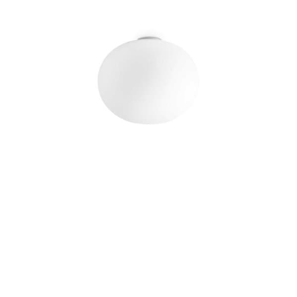 Plafondslampa - Ideal Lux - COTTON - Vit Globe 40cm - E27 - Aluminium - Metall