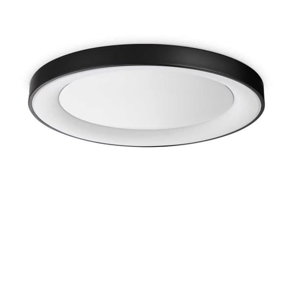 Semi-Plafonnier LED - IDEAL - PLANET - Svart - 3000Lm - 3000K - Metall