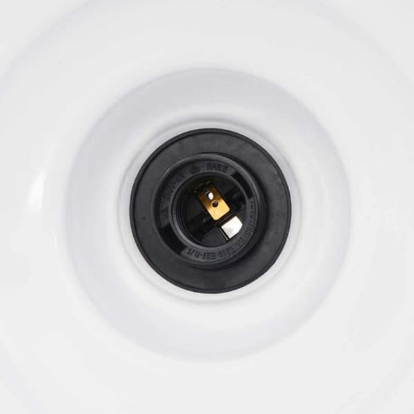 vidaXL Pendellampe høydejusterbar E27 glans grønn Ø 31 cm metall