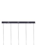 Miniatyrbild 9 av 11: Pendellampa Flerfärgad Transparent Glasskärmar Järn 5 Ljus Modern Design Heminredning Vardagsrum