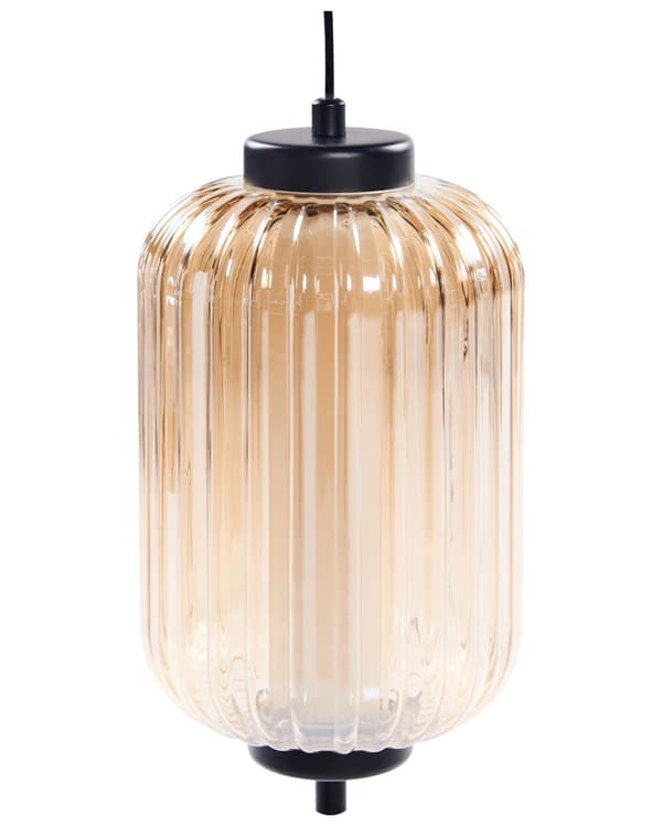 Pendellampa Flerfärgad Transparent Glasskärmar Järn 5 Ljus Modern Design Heminredning Vardagsrum