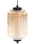 Miniatyrbild 10 av 11: Pendellampa Flerfärgad Transparent Glasskärmar Järn 5 Ljus Modern Design Heminredning Vardagsrum
